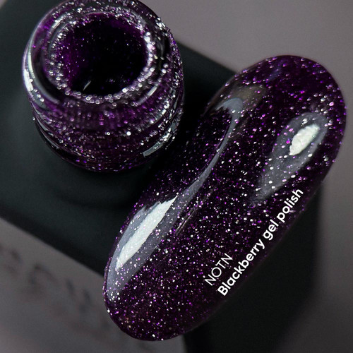 Гель-лак NAILSOFTHENIGHT Blackberry, 10 ml - Фото №2