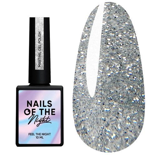 Гель-лак NAILSOFTHENIGHT Martini, 10 ml - Фото №1