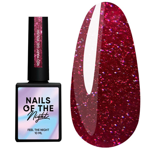 Гель-лак NAILSOFTHENIGHT Red Mary, 10 ml