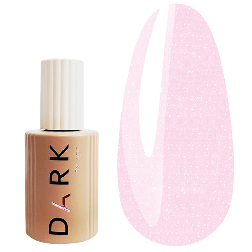 База DARK PRO base 17 светло-розовый с шиммером 15 мл - Фото №1