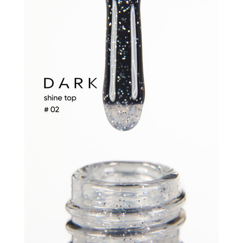 Топ Dark Shine Top 2 без липкого слоя 10 мл - Фото №2