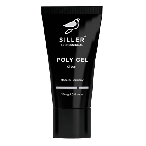 Моделирующий полигель Poly Gel Siller прозрачный 30 мл (18795)