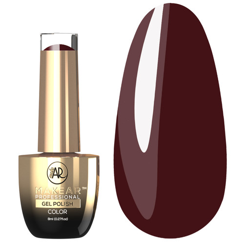 Gel polish MAKEAR Regular 716 wine 8 ml - Фото №1
