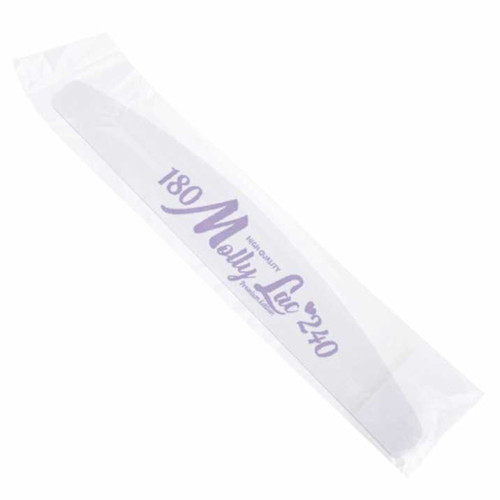 Nail file Safe Package MollyLac boat purple central 180/240 - Фото №2
