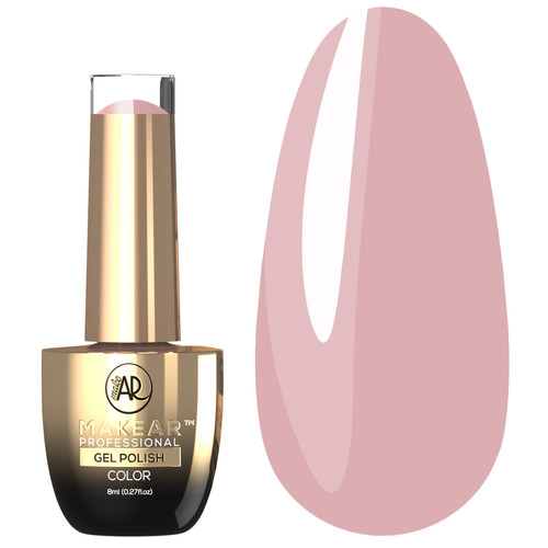 Гель-лак MAKEAR Glow in Dark 814 розовый 8 мл - Фото №1