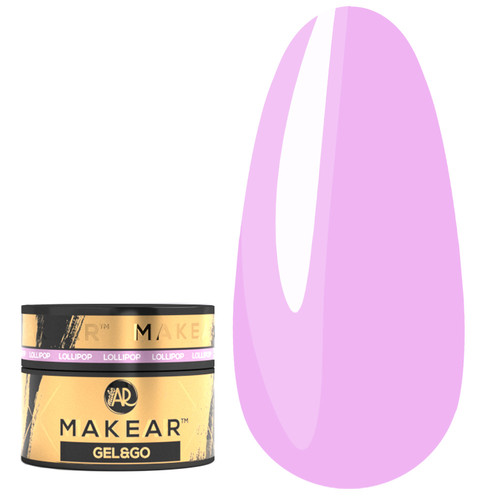Gel for extensions MAKEAR Gel&Go GG03 Lollipop 15 ml - Фото №1