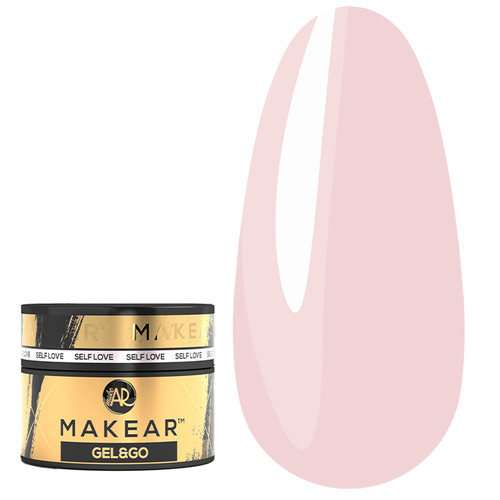 Гель для наращивания MAKEAR Gel&Go GG08 Self Love 15 мл - Фото №1
