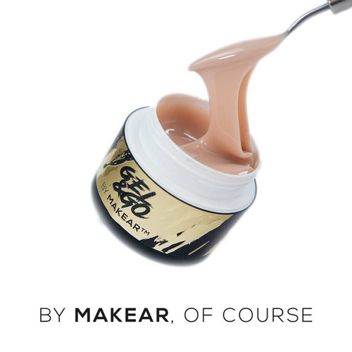 Gel for extensions MAKEAR Gel&Go GG10 Soft Touch 15 ml - Фото №3