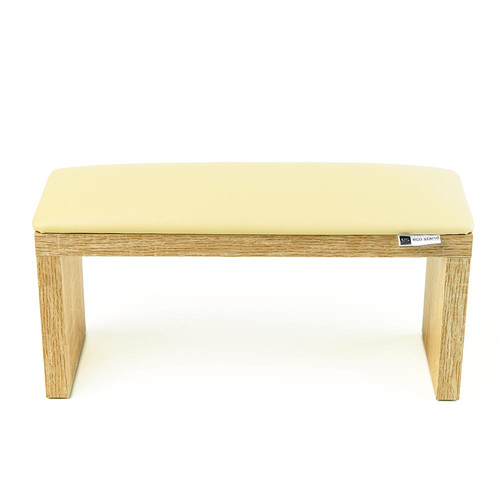Подлокотник ECOSTAND Wood бежевый на бежевых ножках 320х160х110 мм - Фото №2