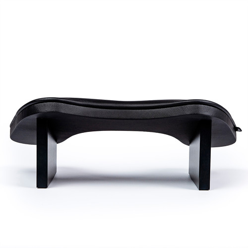 Подставка ортопедическая маникюрная ECOSTAND Butterfly черная на черных ножках - Фото №3