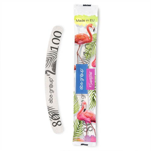 Nail file safe package Aba Group BANANA 80/100 STANDARD - FLAMING - Фото №3