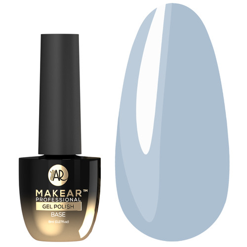 База для ногтей MAKEAR Color Rubber Base CRB01 Blue 8 мл - Фото №1