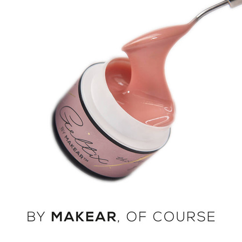 Gel for extensions MAKEAR Geltix GT03 Creamy Rose 15 ml - Фото №3