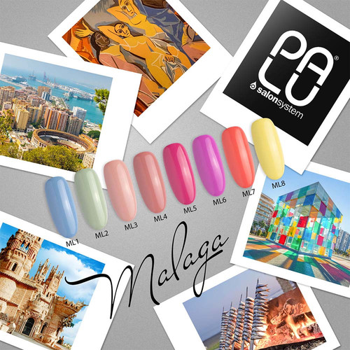 Гель-лак PALU MALAGA ML6 фиолетово-розовый 11 мл - Фото №2