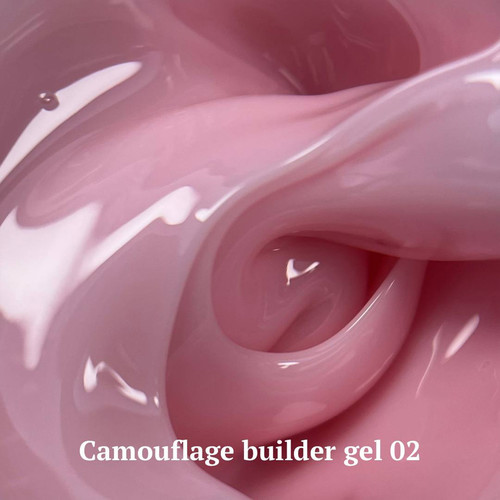 Camouflage builder gel NAILSOFTHEDAY 02 light pink 30 ml - Фото №2