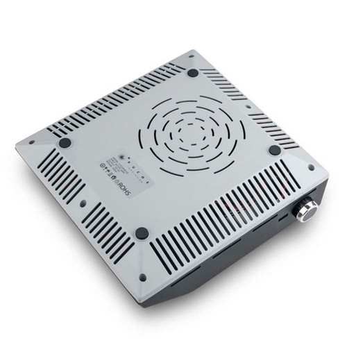 Вытяжка для маникюра с фильтром НЕРА BUCOS  V2 на 100W Графитовая + USB - Фото №4