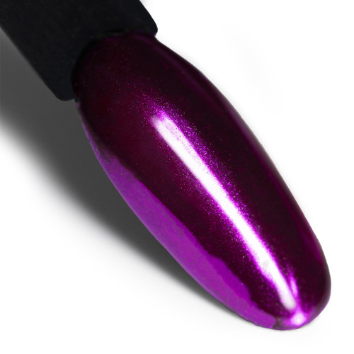 Втирка с зеркальным эффектом для украшения ногтей Glass Effect Purple №7 - Фото №2