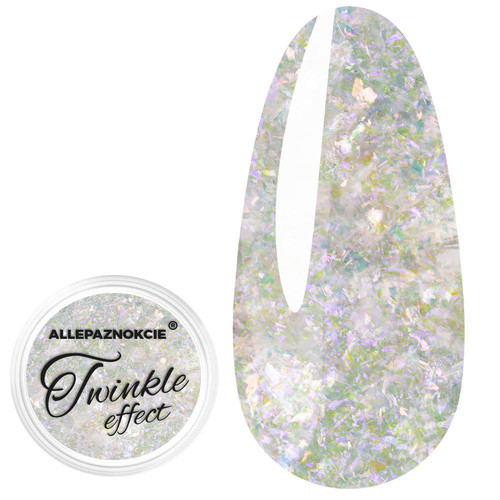 Втирка для ногтей Allepaznokcie Twinkle Effect №5 1 г - Фото №1
