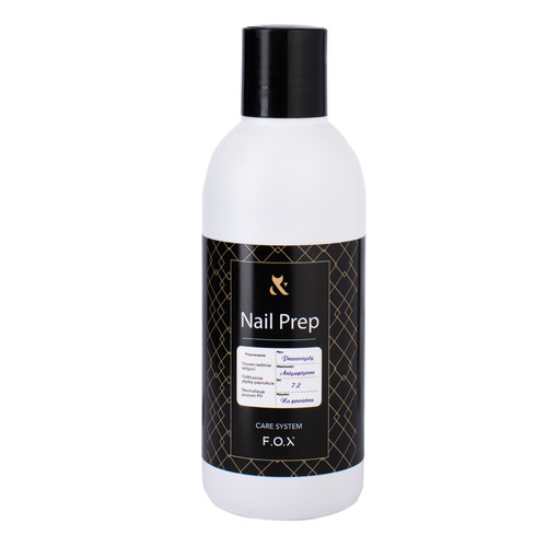 Жидкость для обезжиривания F.O.X Care system Nail Prep 200 мл