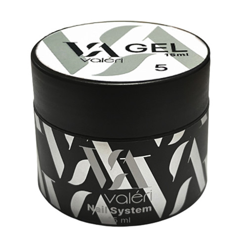 Gel for extension VALERI Builder Gel №05 Clear 15 ml (VBG-005) - Фото №1