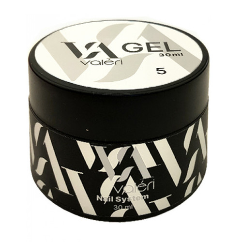 Gel for extension VALERI Builder Gel №05 Clear 30 ml (VBG-30-005) - Фото №1