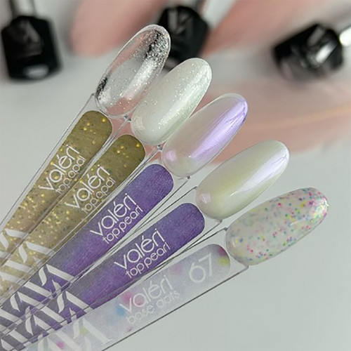 Топ VALERI Pearl без липкого слоя перламутровый 12 мл (VTPearl12) - Фото №3