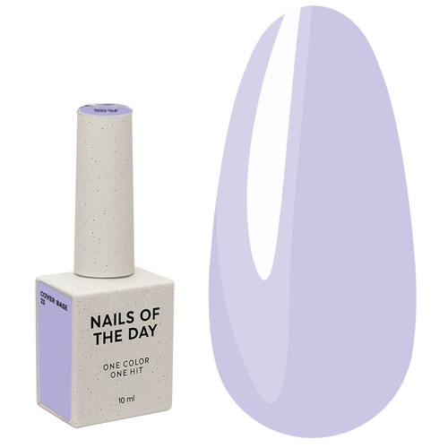 База для ногтей NAILSOFTHEDAY Cover NEW Formula № 23 лиловый 10 мл - Фото №1