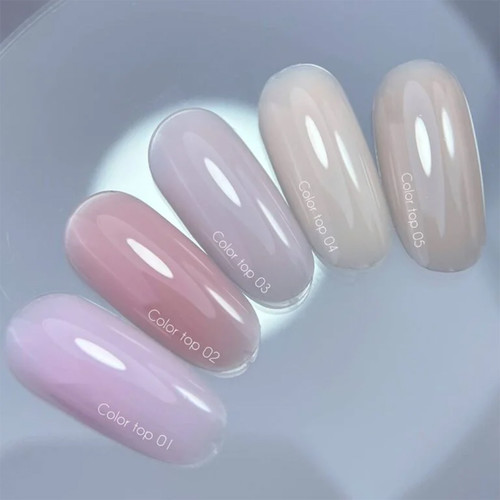 Топ NAILSOFTHEDAY Color top 03 пыльно-розовый 10 мл - Фото №2