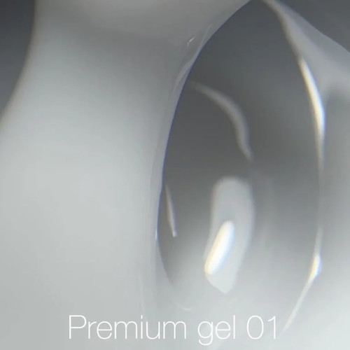 Builder gel NAILSOFTHEDAY Premium gel 01 milky 30 ml - Фото №2