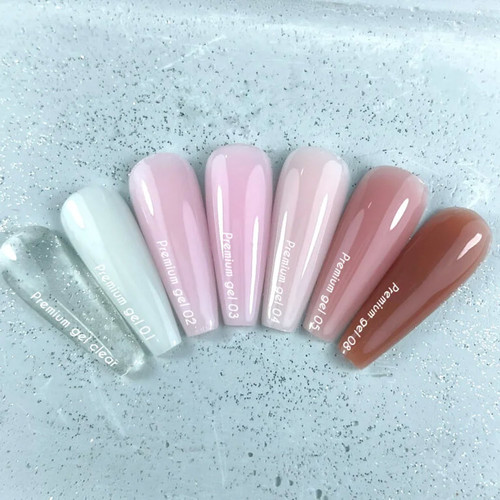 Builder gel NAILSOFTHEDAY Premium gel clear 30 ml - Фото №2