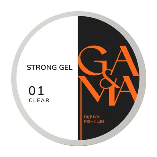 Гель GA&MA STRONG №001 Clear 30 мл (7700334)