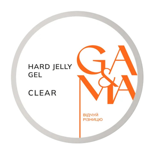 Гель-желе GA&MA Hard Jelly gel clear 15 мл (7701670) - Фото №1