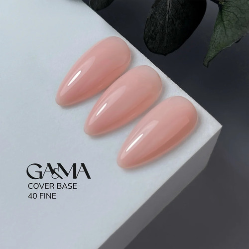 База для ногтей GA&MA Cover Base №040 Fine Limited (формула одного слоя) молочный беж 15 мл (7702967) - Фото №2