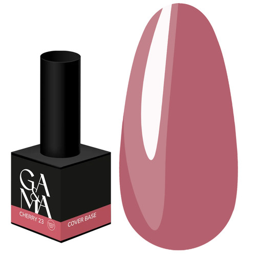 База для ногтей GA&MA Cover Base №023 Cherry 15 мл (формула одного слоя) (7700086)