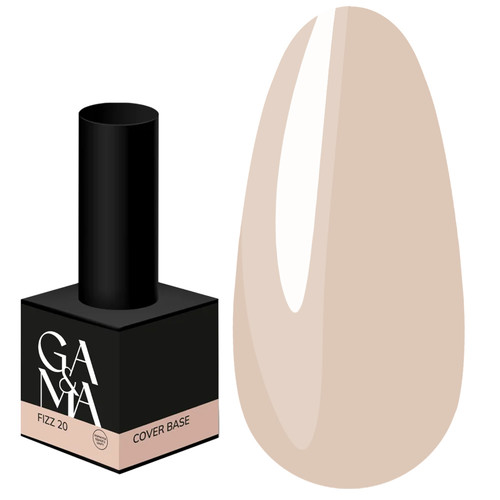База для ногтей GA&MA Cover Base №020 Fizz 15 мл (формула одного слоя) (7700092)
