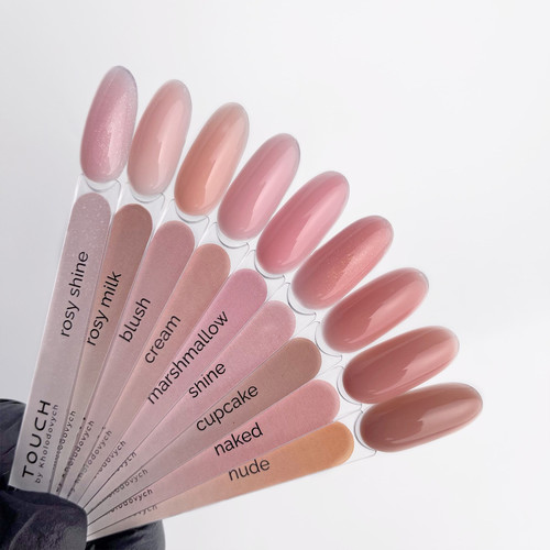 База для ногтей Touch Cover Base Cream 13 мл - Фото №3