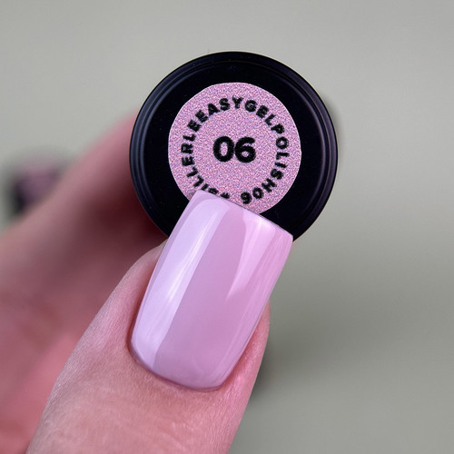 Гель-лак Siller EASY №006 One-ster gel polish однофазный пыльная роза 8 мл (НФ-00020716) - Фото №2