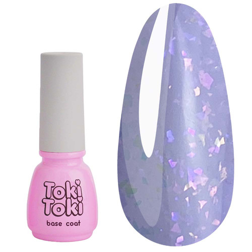 База Toki-Toki Stars Base SB14 светло-фиолетовый с поталью 5 мл - Фото №1