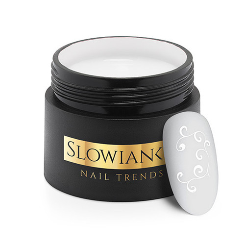 Гель-краска Slowianka MultiArt Gel 01 Classic White 5 г - Фото №2