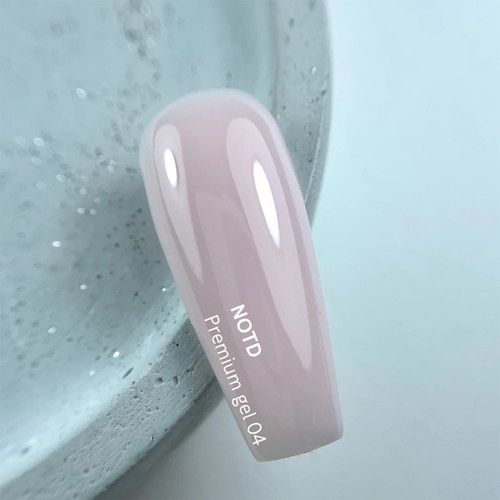 Builder gel NAILSOFTHEDAY Premium gel 04 light pink 30 ml - Фото №3