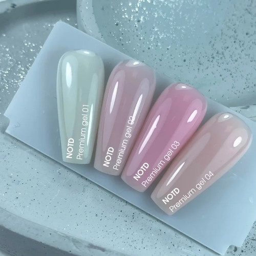 Builder gel NAILSOFTHEDAY Premium gel 04 light pink 30 ml - Фото №4