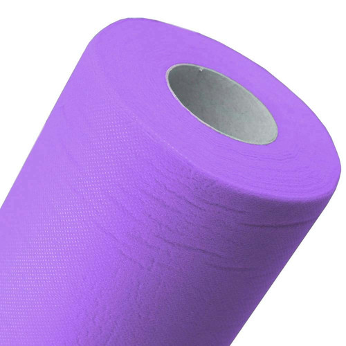 Одноразовые простыни в рулоне Panni Mlada 0,6*100 спанбонд стандартная плотность пурпурный