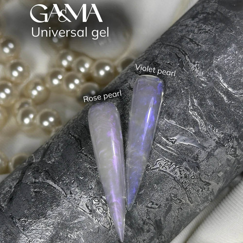 Гель GA&MA Universal Rose Pearl limited 15 мл (7703017) - Фото №3