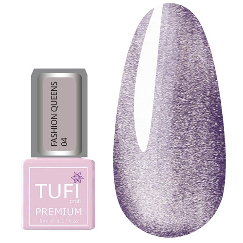 Гель-лак TUFI profi PREMIUM Fashion Queens 04 Glamorous Pearl 8 мл (0318245) - Фото №1