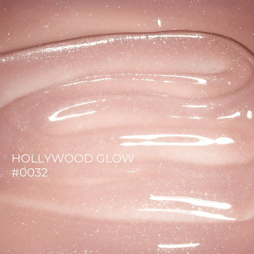 Гель для ногтей DNKa Builder Gel №0032 Hollywood Glow светло-розовый светоотражающий 30 мл (BGD0032) - Фото №2