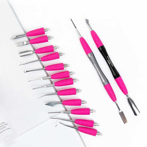 Working part of the Staleks Combo UNIQ 31 curette bend on the left (WPPQ-31) - Фото №5
