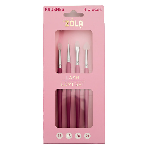 Набор кистей ZOLA Lami Set 4 шт