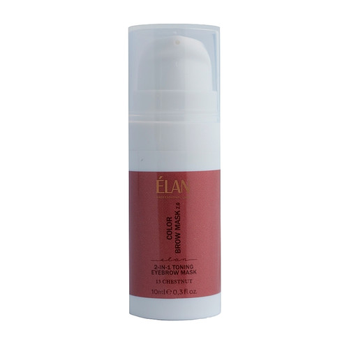 Тонирующая маска ELAN COLOR BROW MASK 2.0 для бровей 2-в-1 13 CHESTNUT 10 мл - Фото №1