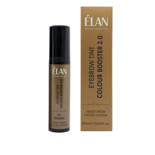 Бустер-концентрат ELAN EYEBROW TINT COLOUR BOOSTER 2.0 07 ORANGE 10 мл - Фото №2
