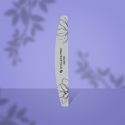 Staleks Mineral File Half Moon EXPERT 40 100/100 grit (25 pcs) - Фото №3